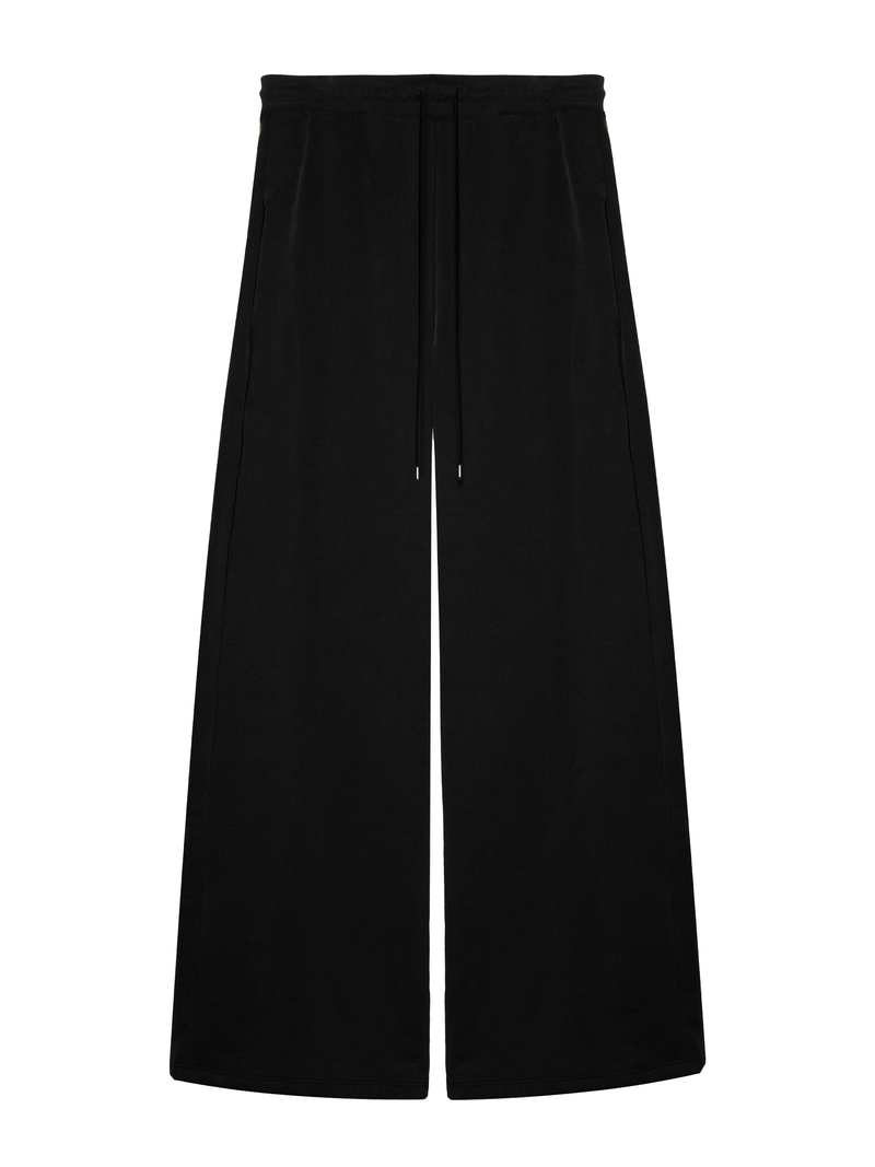 BLACK WIDE LEG PANT