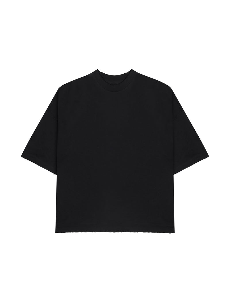 DISTRESS BLACK TEE