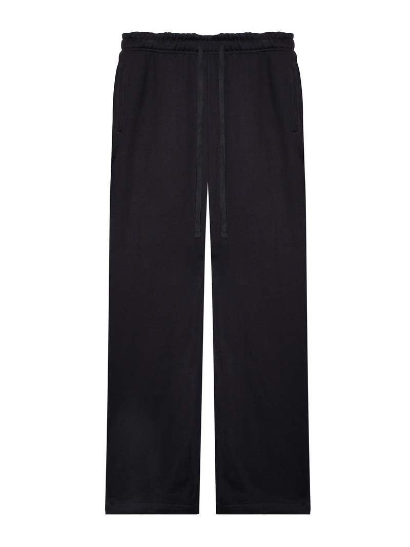 BLACK STRAIGHT LEG SWEATPANTS – NLB