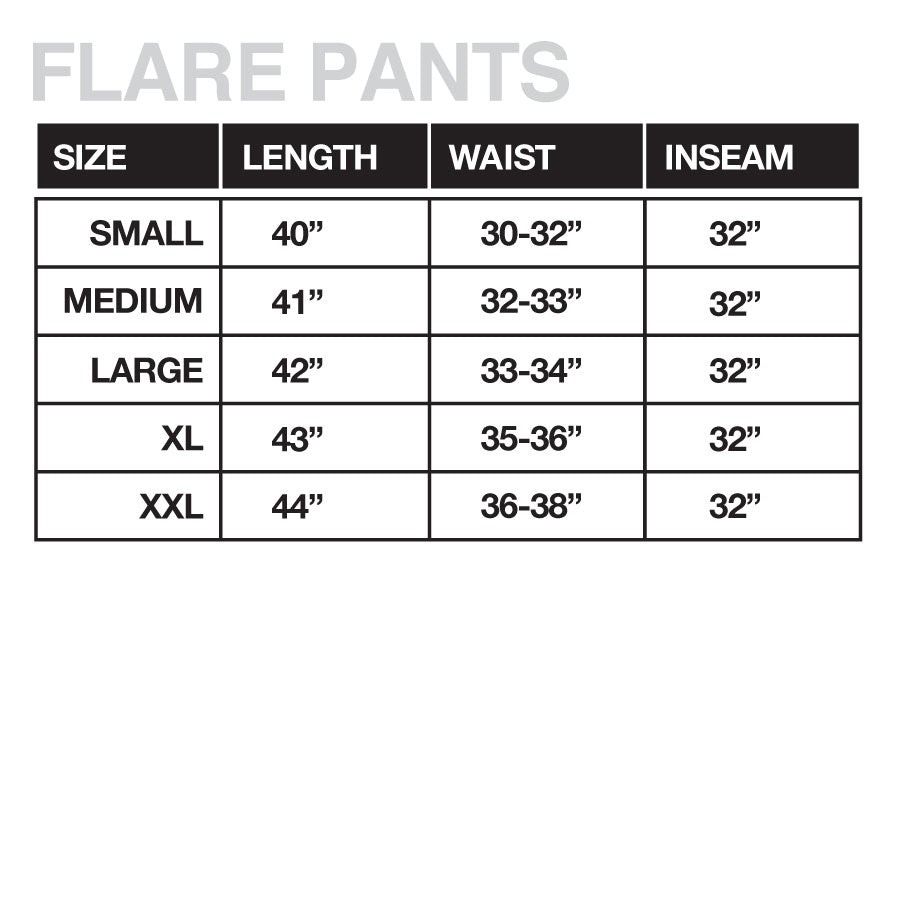 BLACK FLARE PANT – NLB