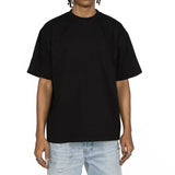 CM1025 BLACK REGULAR FIT TEE